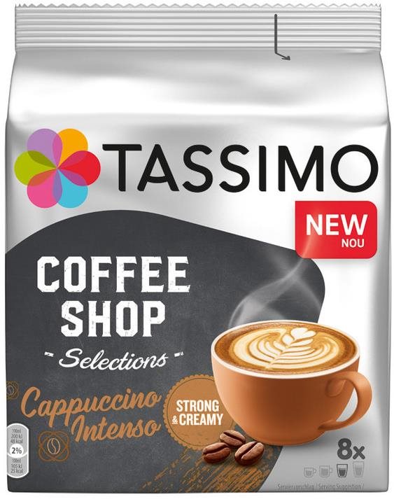 TASSIMO COFFEE SHOP SELECTION Cappuccino intenso 8 Stück...