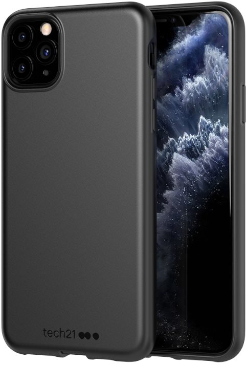 Tech21 Studio Colour for iPhone 11 Pro Max, Black Phone Cover