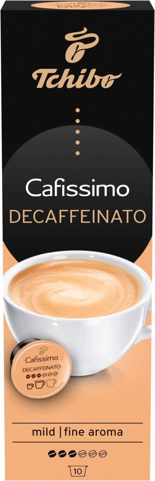 Tchibo Cafissimo Caffé Crema Decaffeinated 70g Kávové kapsuly