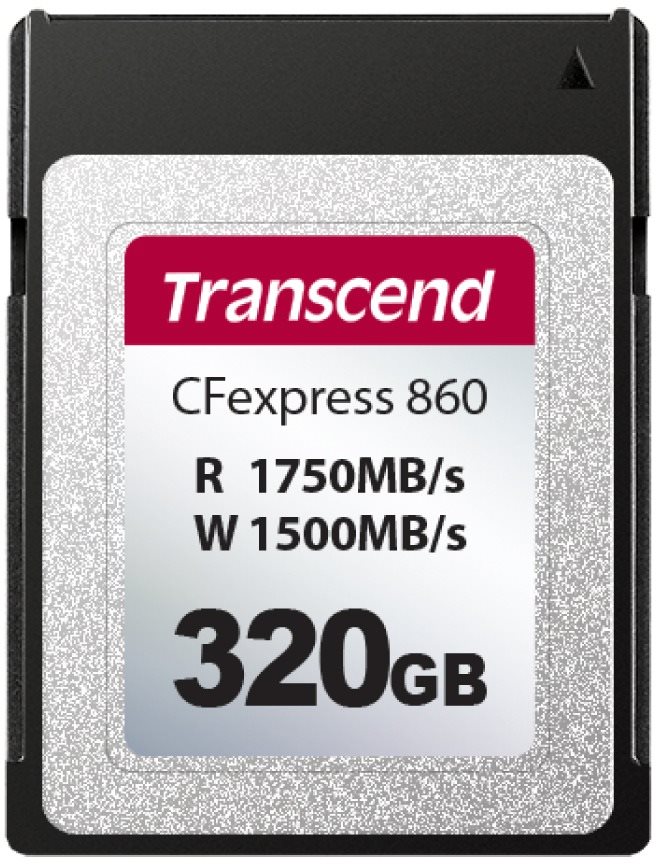 Transcend CFexpress 860 Type B 320 GB PCIe Gen3 ×2 Pamäťová karta