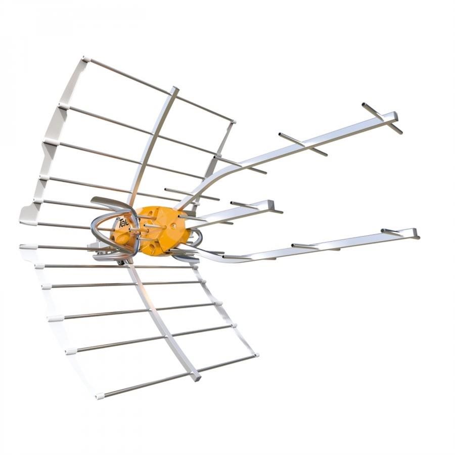 TV-Antenne für 2 TV-Televes ELLIPSE BOSS + Netzteil, LTE 700, 5G...