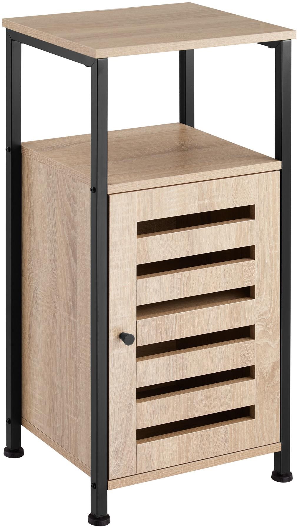 Tectake Odkladací stolík Durham 38,5 × 31,5 × 81 cm, Industrial...