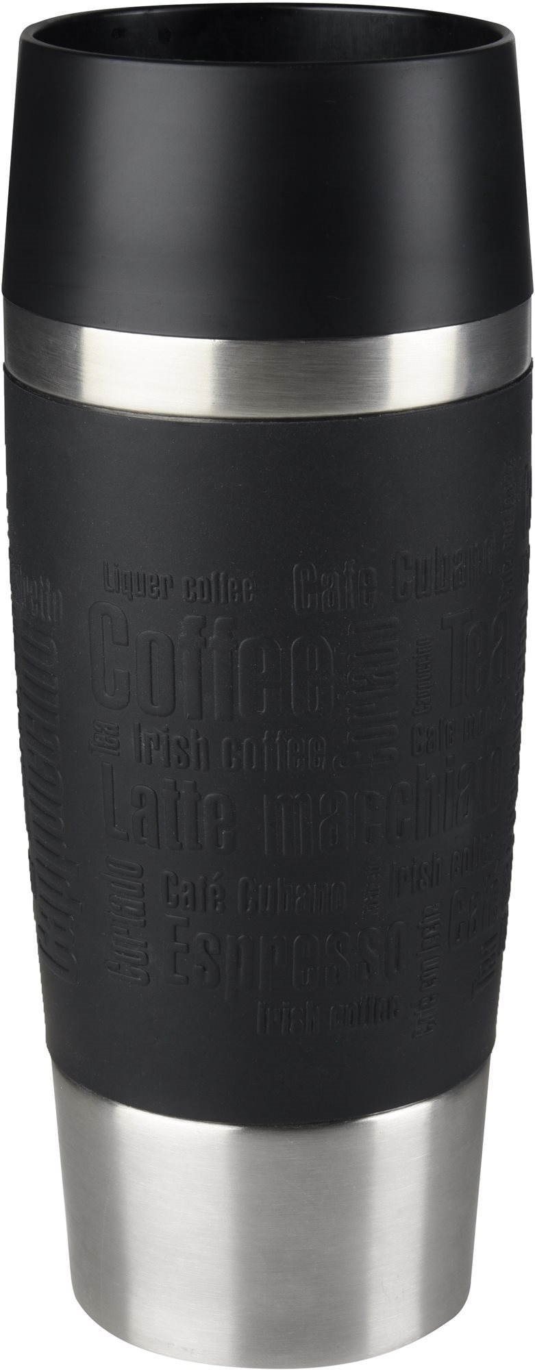 Tefal Reisebecher 0.36 L TRAVEL MUG Schwarz/Edelstahl Thermotasse
