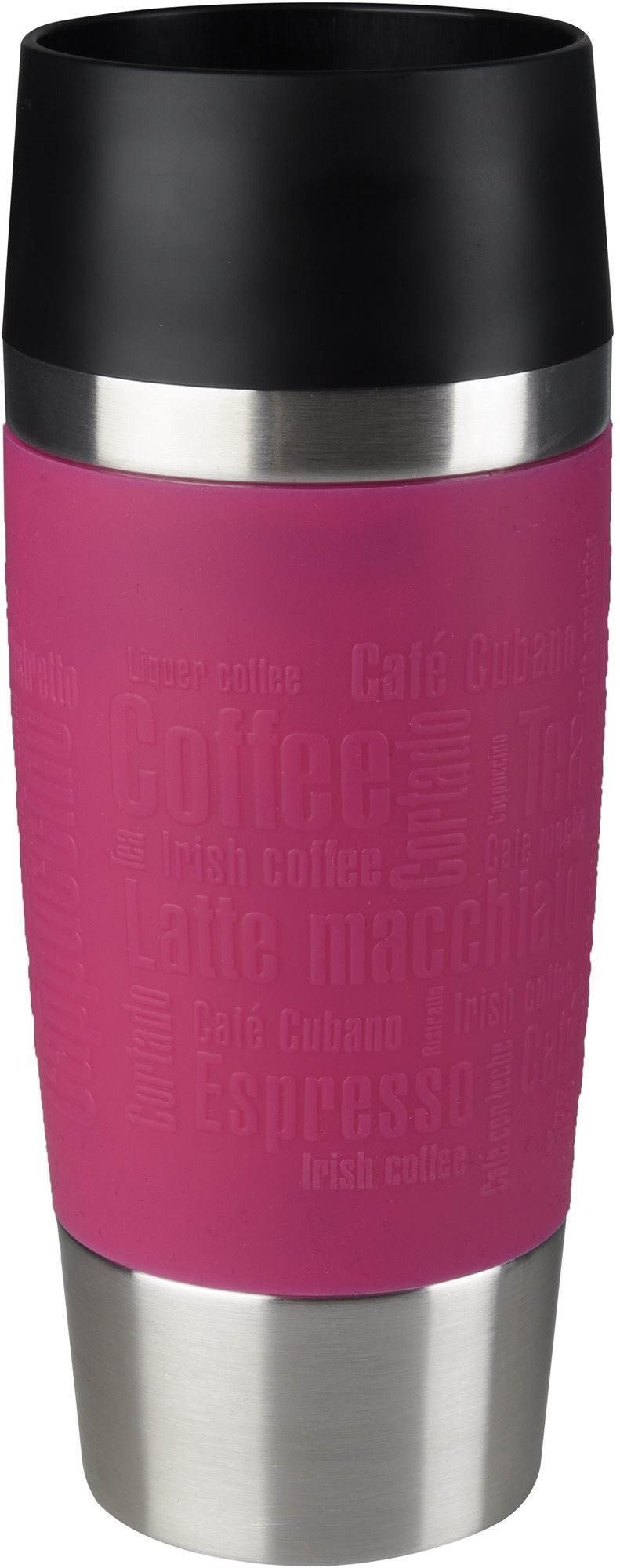 Tefal Reisebecher 0.36 L TRAVEL MUG Pink/Edelstahl Thermotasse