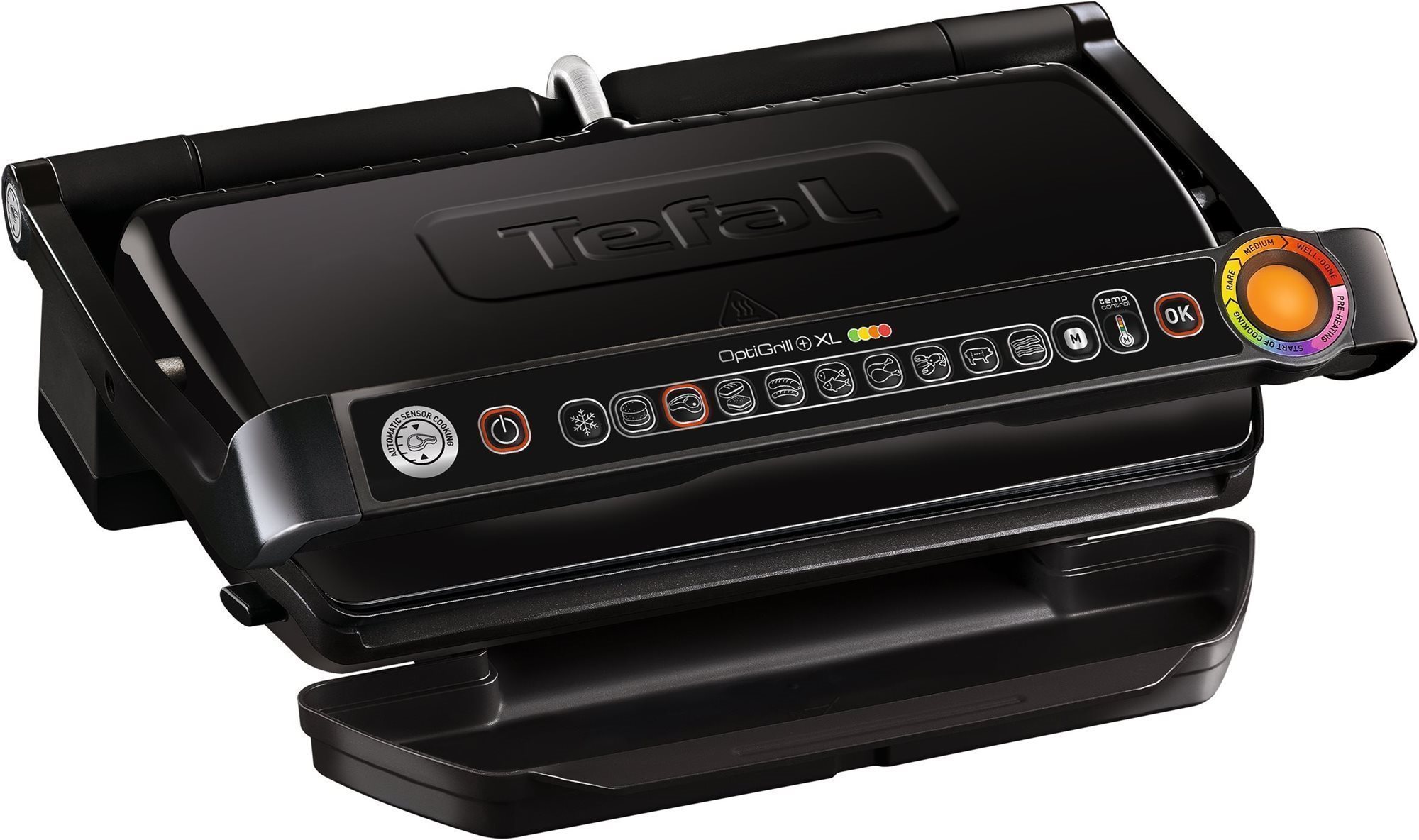 Tefal GC722834 Optigrill+ XL Black Kontaktný gril