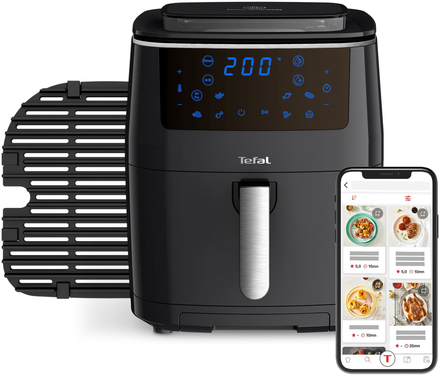 Tefal FW201815 Easy Fry & Steam Teplovzdušná fritéza