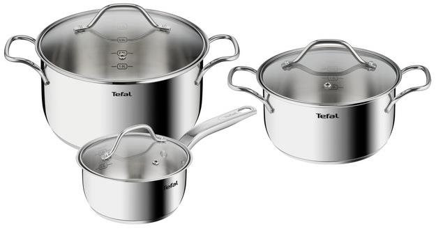 Tefal Intuition - Batterie de cuisine 6 pieces B864S674 Batterie de...