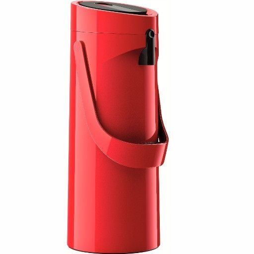 TEFAL PONZA Thermoskanne mit Pumpe 19 Liter - rot Thermoskanne