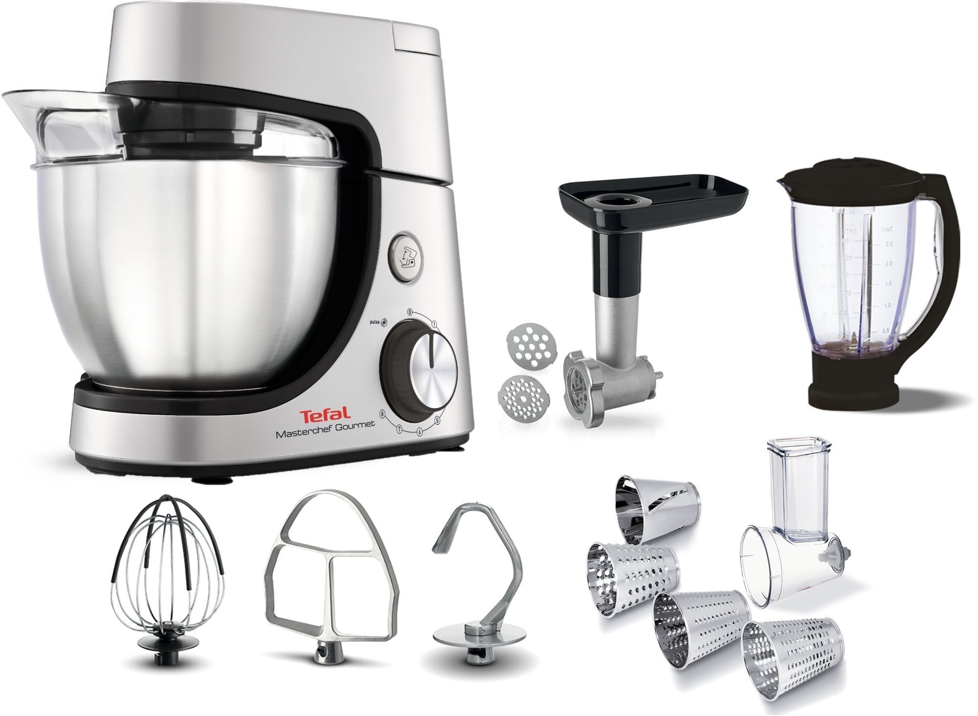 Tefal QB516D38 Masterchef Gourmet Food Mixer