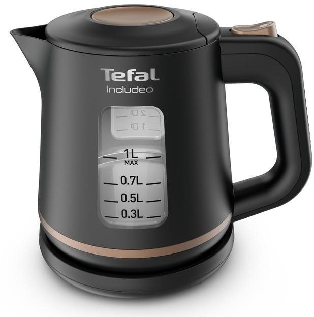 Tefal KI533811 Includeo - schwarz Wasserkocher
