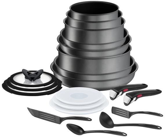 Tefal Lot de 20 pieces Ingenio Daily Chef On L7619402 Batterie de...