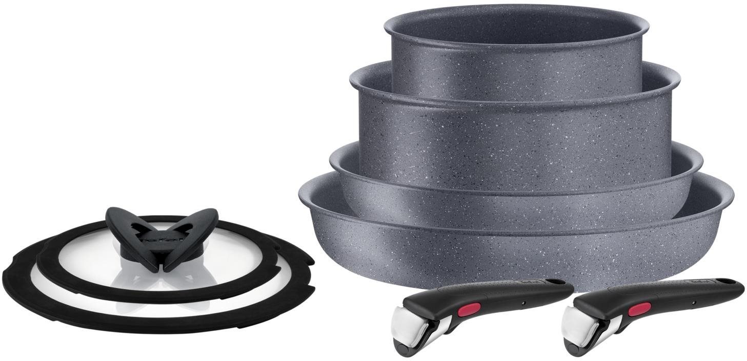 Tefal Súprava riadu 8 ks Ingenio Natural Force L3969153 Súprava riadu