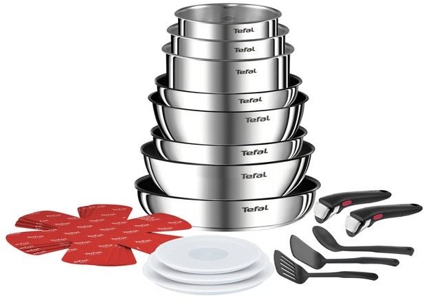 Tefal Ingenio Emotion L897SK04 Kochgeschirr-Set - 20-teilig Topfset