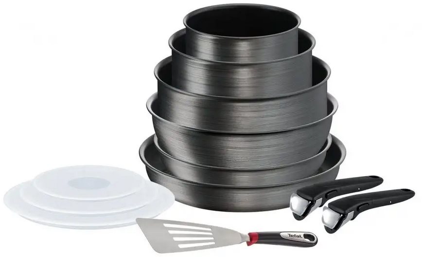 Tefal Ingenio Titanium Fusion Batterie de cuisine 12 pieces...