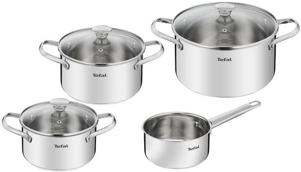 Tefal súprava nerez riadu 7 ks Cook Eat B921S734 Súprava riadu