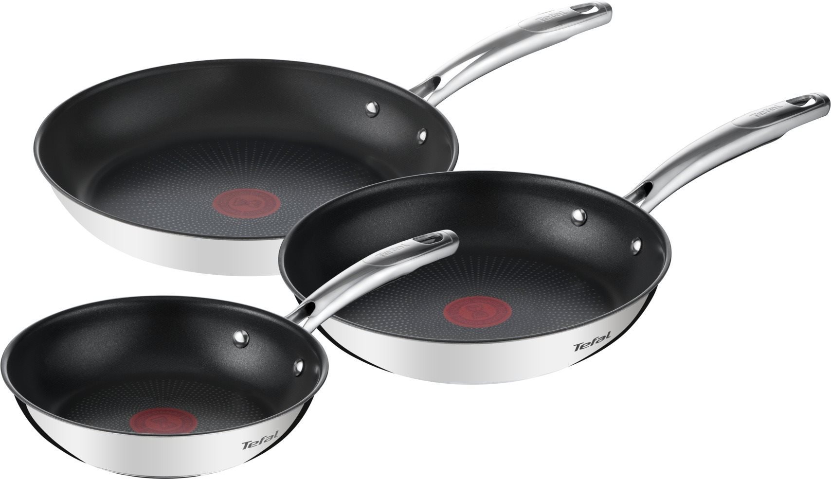 Tefal Duetto+ G732S334 serpenyő készlet, 3 db Serpenyő szett