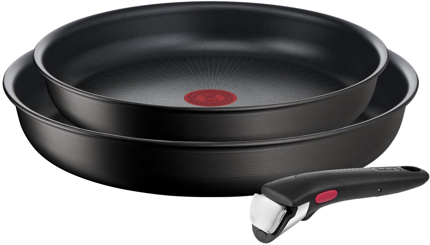 Tefal Pfannen-Set 22 und 26 cm mit abnehmbarem Griff Ingenio...