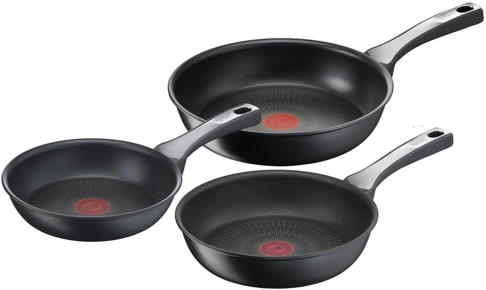 Tefal Serpenyő szett 3 db 20, 24, 28 cm Unlimited G2599102 Serpenyő...