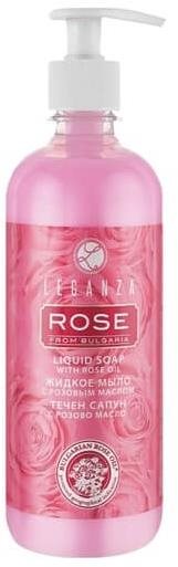 LEGANZA Rose Tekuté mydlo s ružovým olejom 500 ml Tekuté mydlo