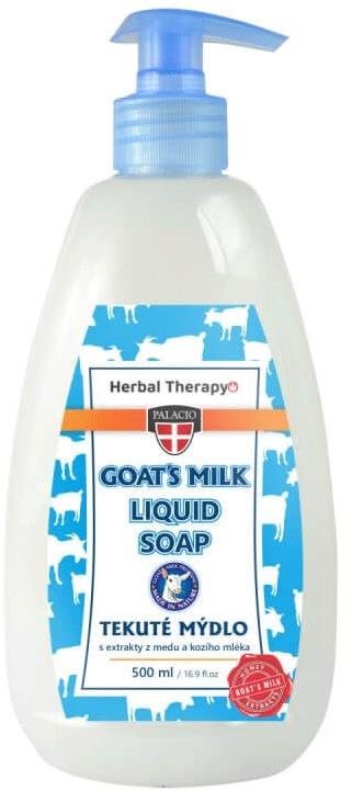 Herbal Therapy Tekuté mydlo s kozím mliekom, s pumpičkou, 500 ml...