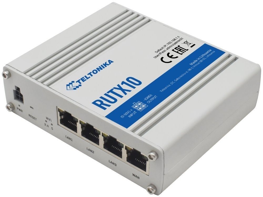 Teltonika RUTX10 Bluetooth WiFi router