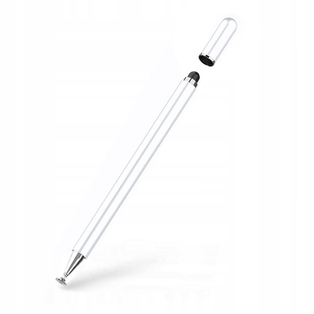 Tech-Protect Charm Stylus pero na tablet, biele/strieborné Dotykové...