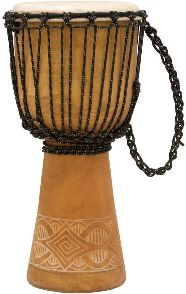 Terre Djembe Beginner Carved 50cm Ütős hangszer
