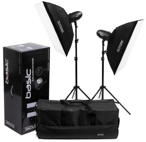 Terronic BASIC 300RF Softbox kit Stúdió lámpa