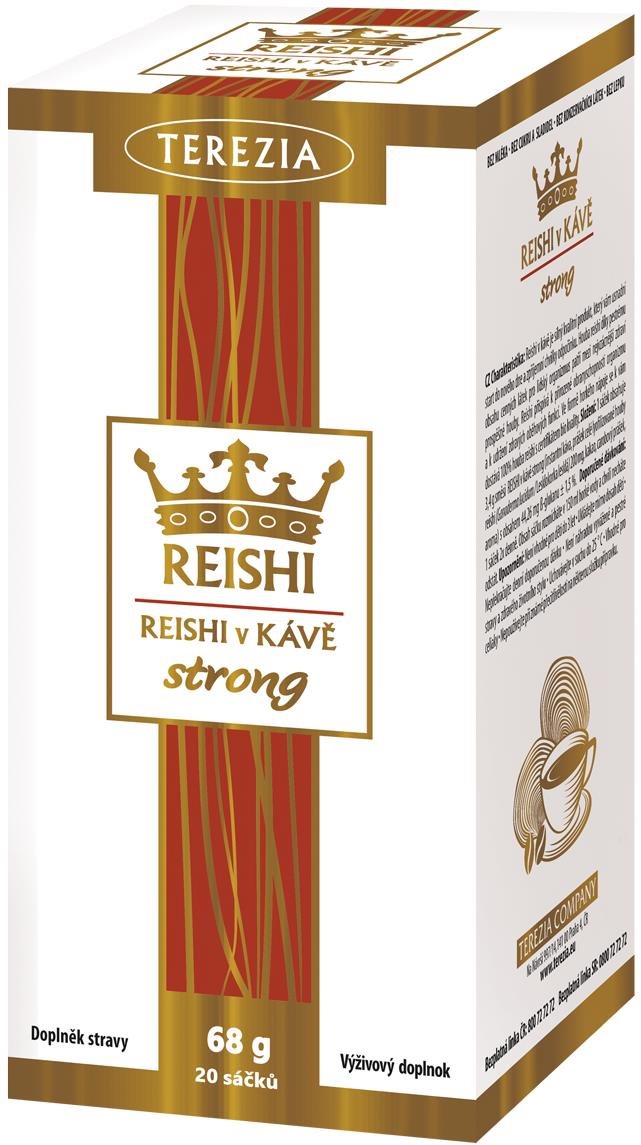 TEREZIA Reishi v káve strong 20 vreciek á 3,4 g Reishi