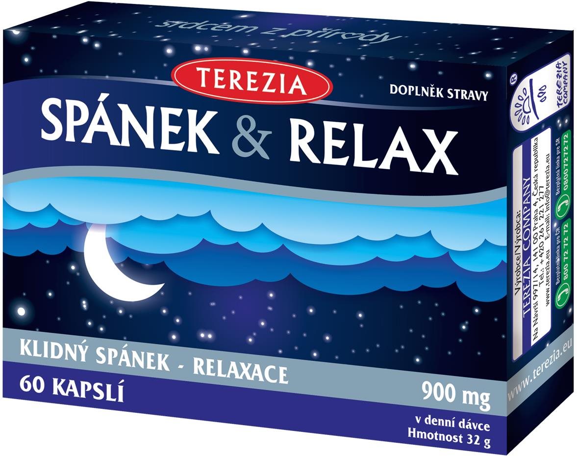 TEREZIA Spánek & Relax 60 kapslí Doplněk stravy