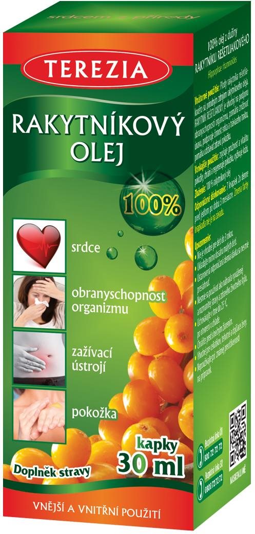 TEREZIA Rakytníkový olej kvapky 30 ml Rakytník