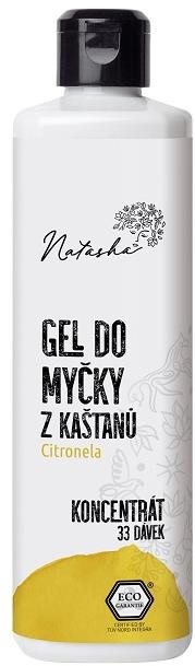 TERRA GAIA Natasha Gel do myčky z kaštanů Citronela koncentrát 500...