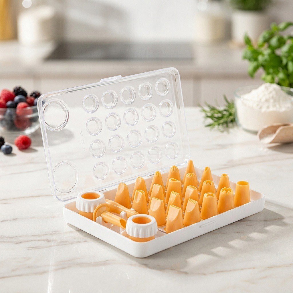 TESCOMA DELÍCIA 630496.00 21 db, műanyag habzsák Tortadekor