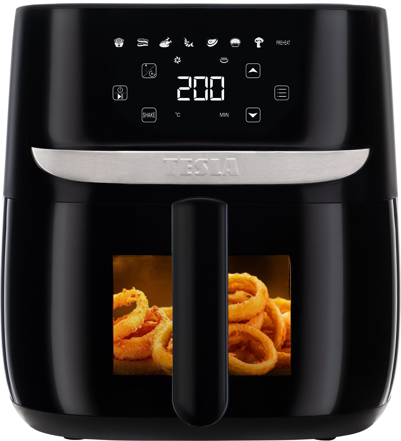 TESLA AirCook Q55 XL Pro schwarz Heißluftfritteuse