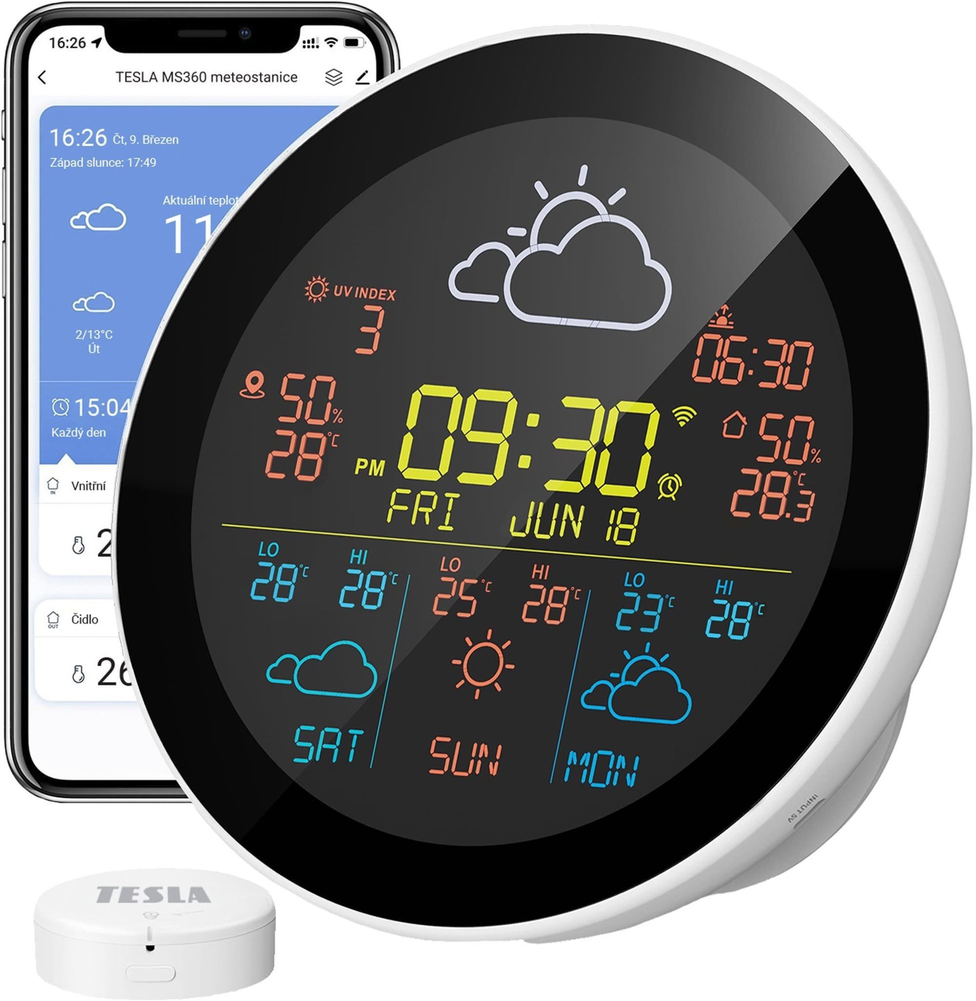 TESLA Device MS360 Meteostanica