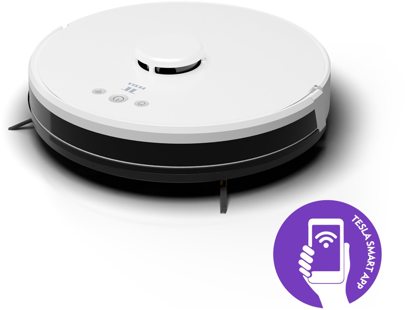 Tesla Smart Robot Vacuum Laser Robotický vysávač