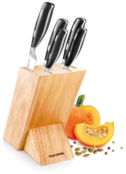 TESCOMA GrandCHEF, késkészlet 5 darab késsel Késkészlet