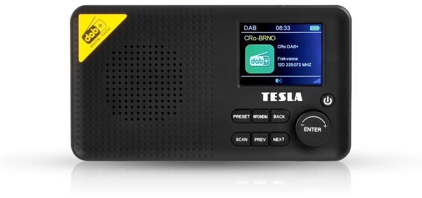 TESLA Sound DAB65 rádio s DAB+ certifikací Rádio