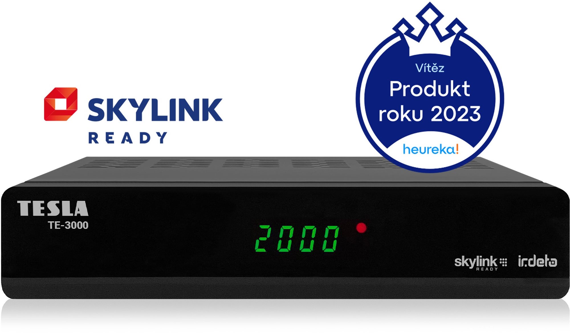 TESLA TE-3000 Irdeto Skylink Satelitný prijímač