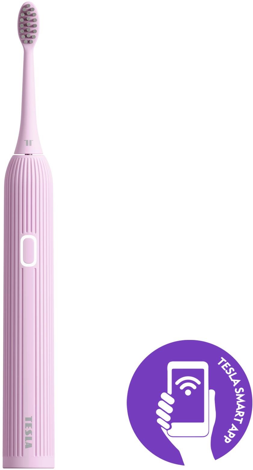 Tesla Smart Toothbrush Sonic TS200 Pink Elektromos fogkefe