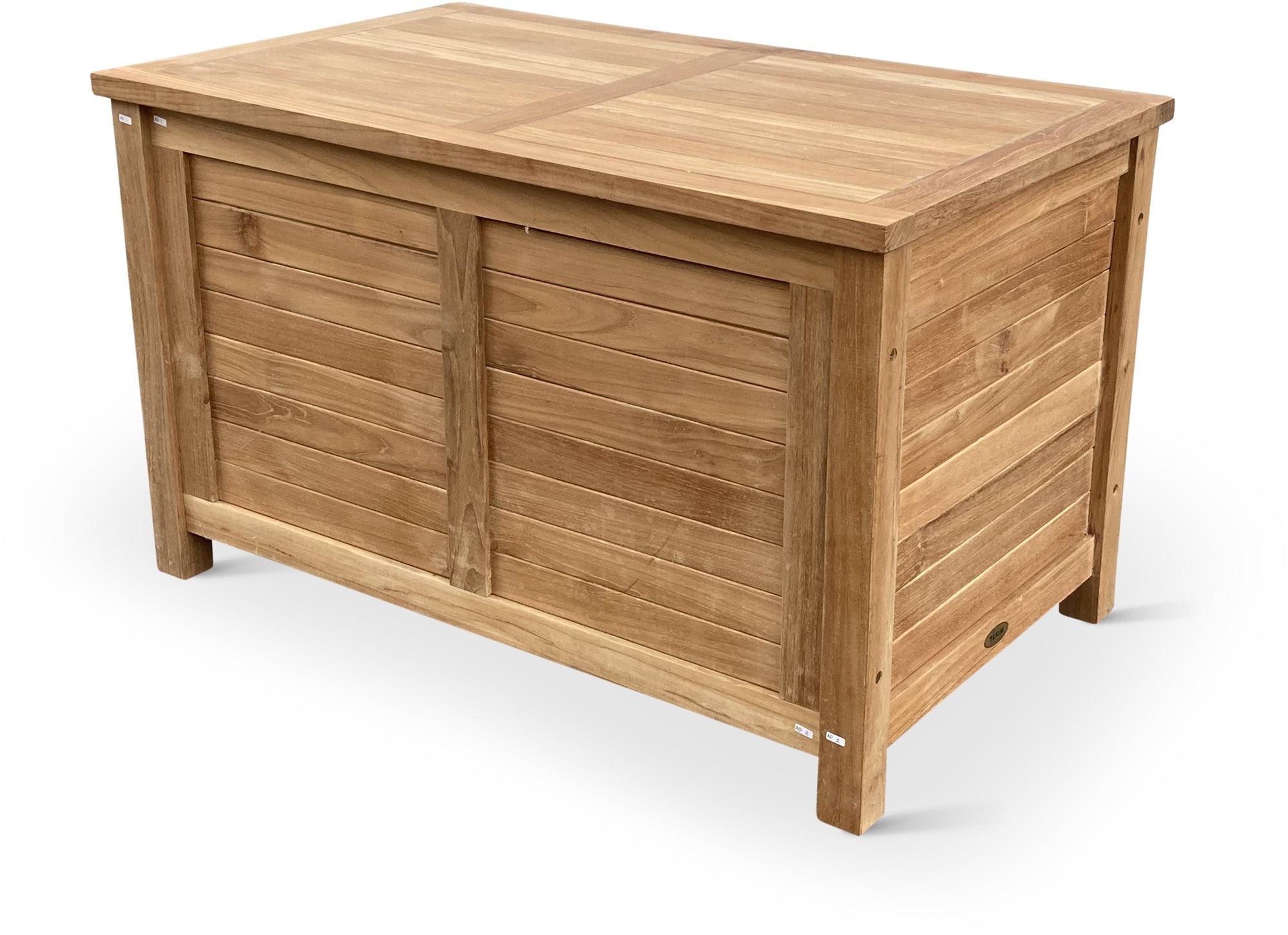 TEXIM Zahradný úložný box I., teak 100 cm Záhradný úložný box