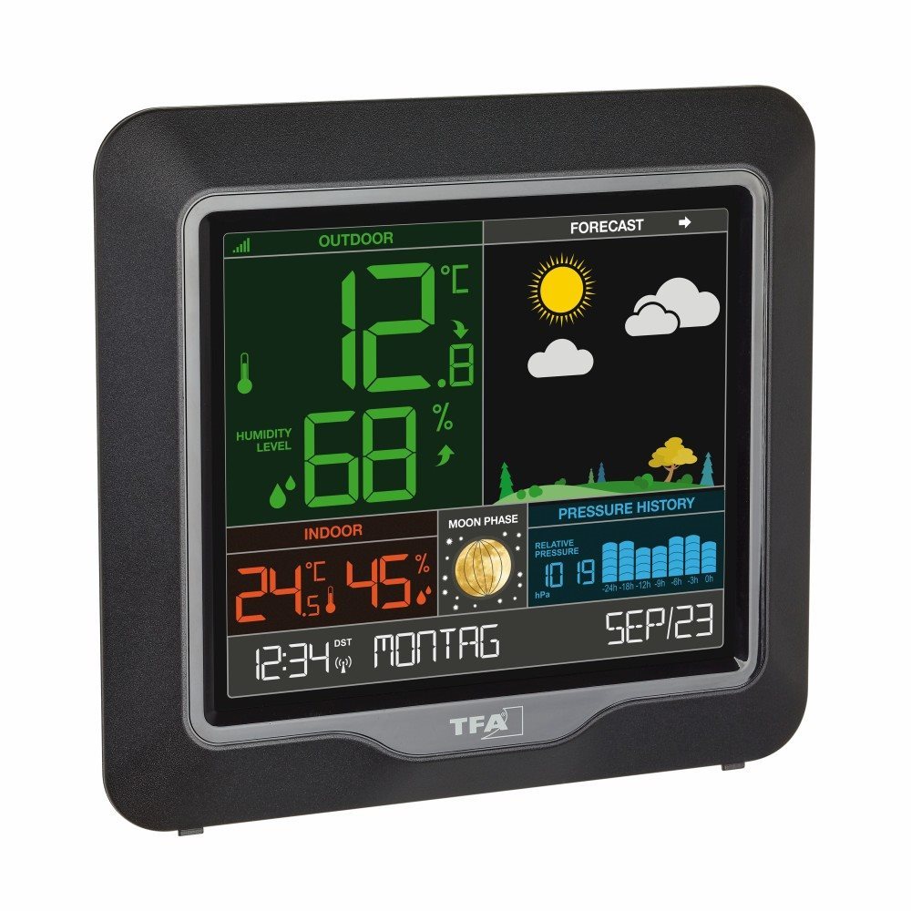 Bezdrôtová meteostanica s farebným displejom TFA 35.1150.01 SEASON...