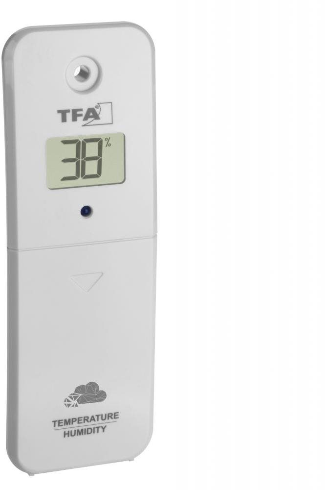 TFA 30.3800.02 – Bezdrátové čidlo teploty a vlhkosti Senzor