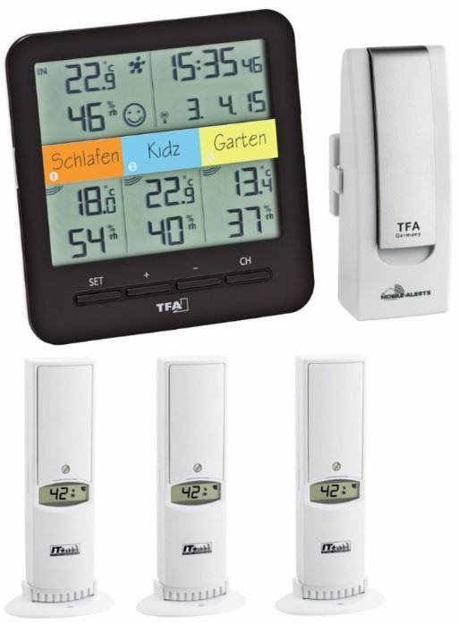 TF 31.4007.02 WEATHERHUB set 7 Meteostanica