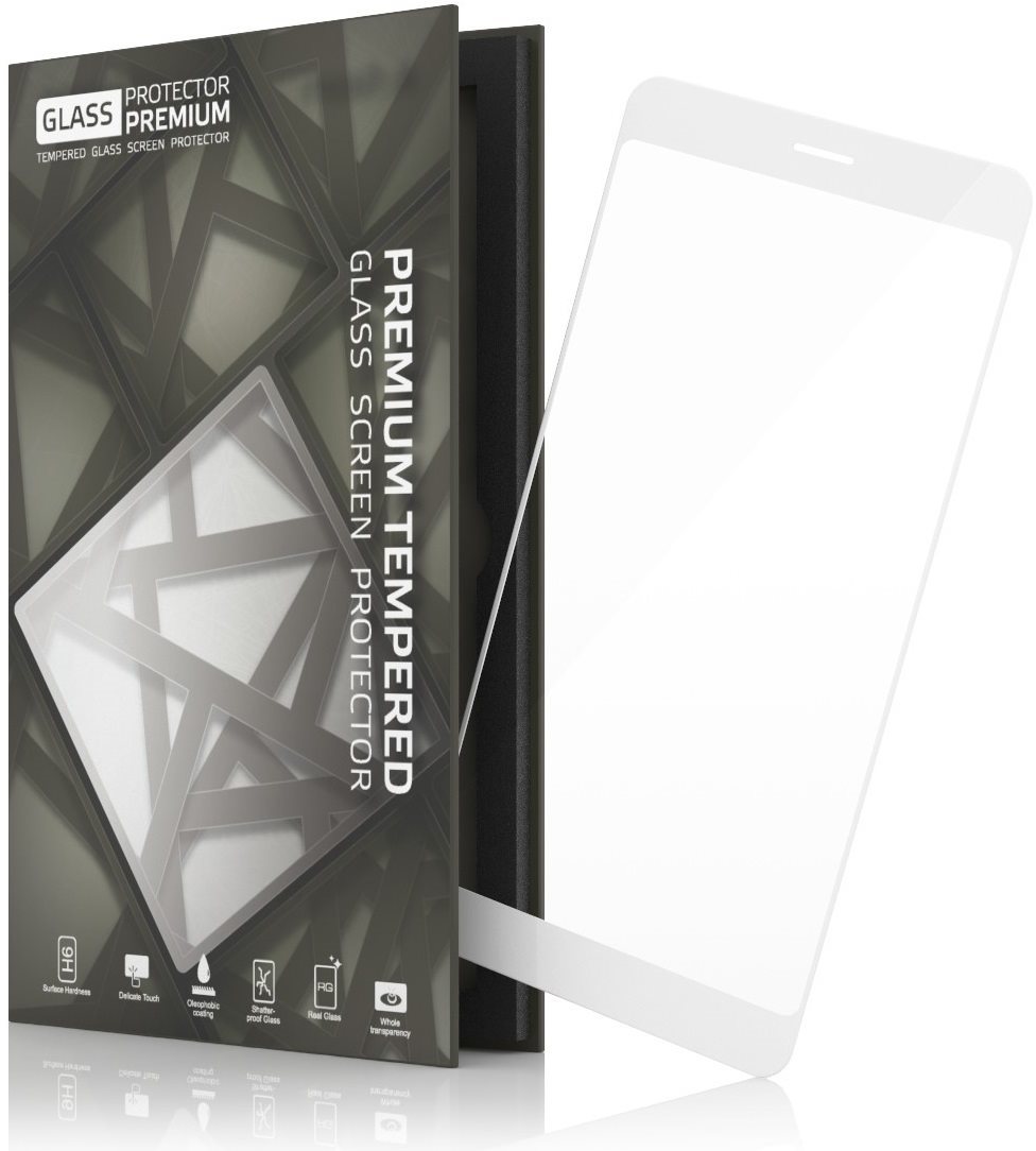 Tempered Glass Protector Frame pro Huawei P9 Lite (2017) White...