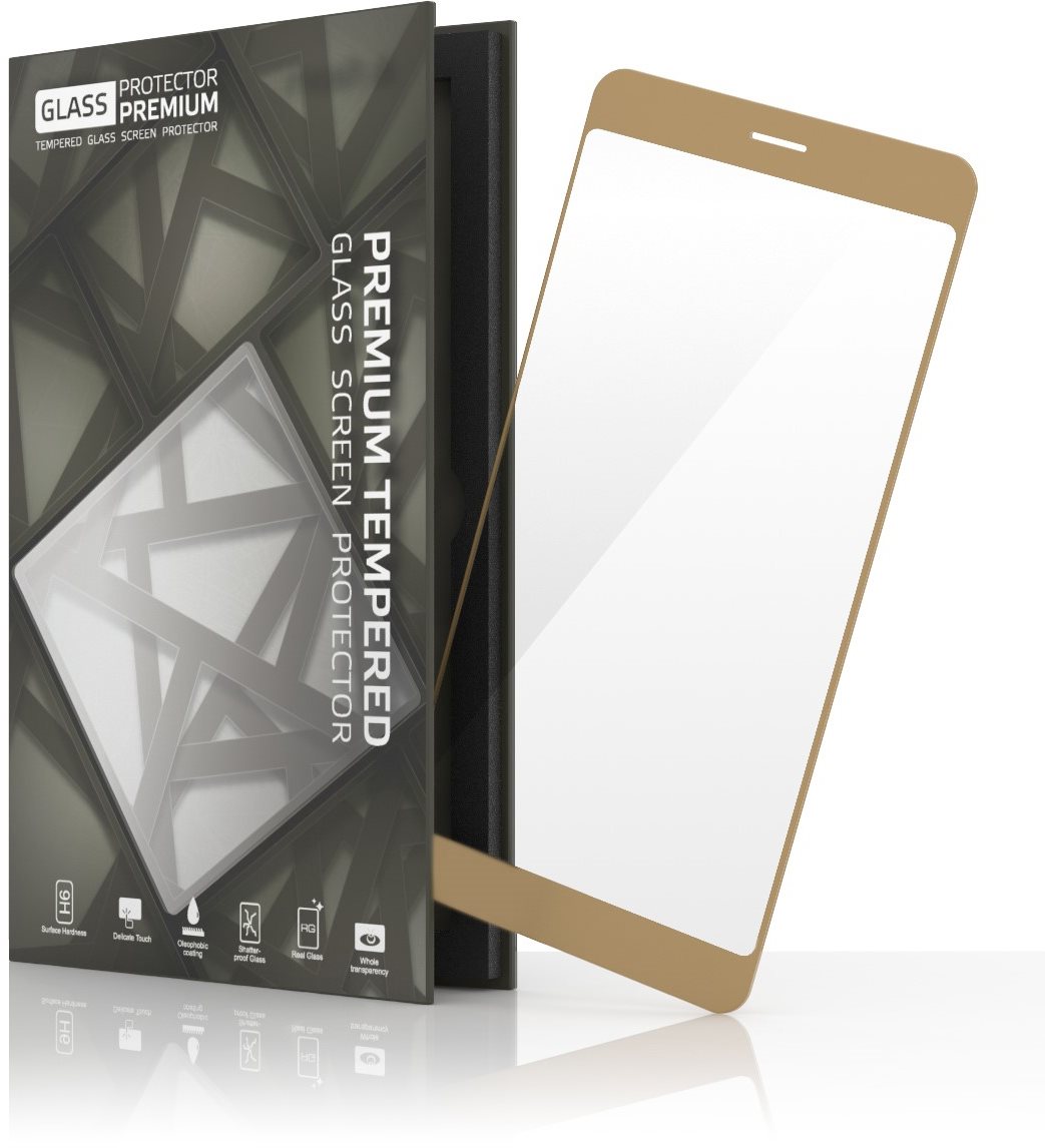 Tempered Glass Protector for Samsung Galaxy A5 (2017) Gold Glass...