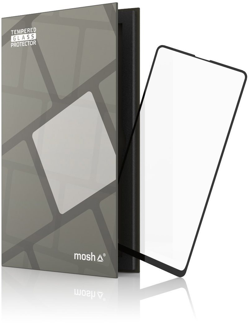 Tempered Glass Protector Frame for Sony Xperia L4, Black Glass...