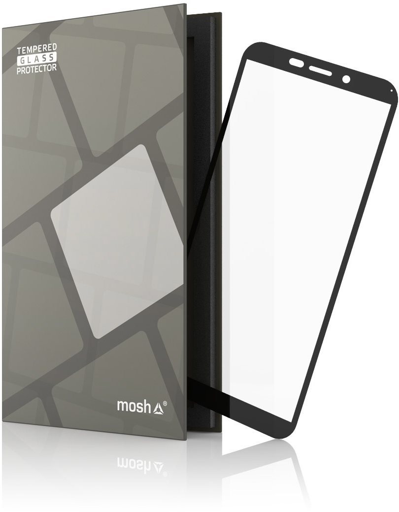 Tempered Glass Protector for Huawei Y5p, Black Glass Screen Protector