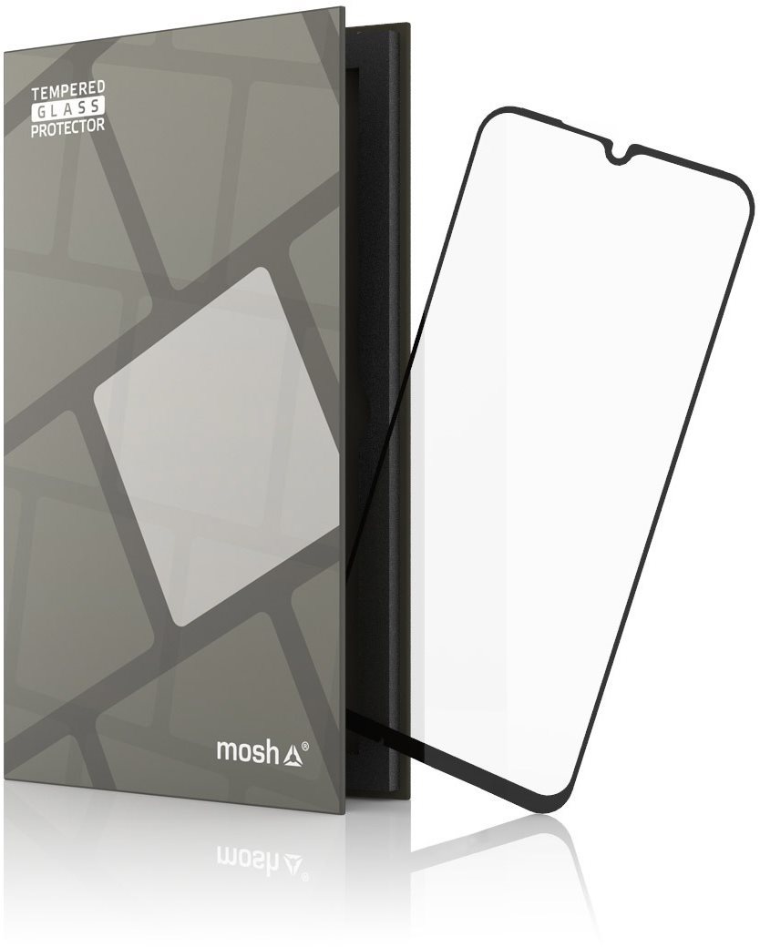 Tempered Glass Protector Frame for Xiaomi Redmi 9A/9C, Black Glass...
