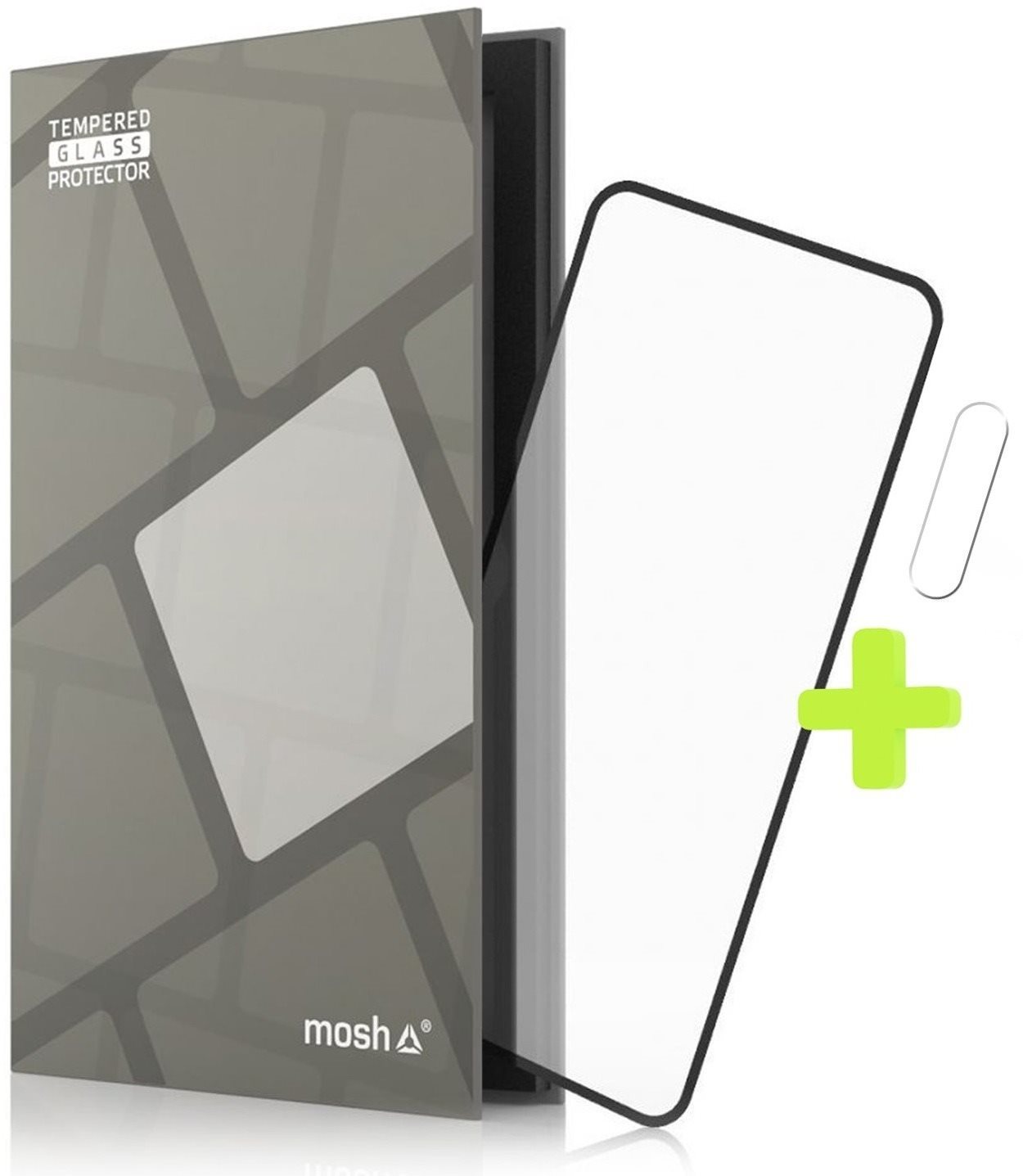 Tempered Glass Protector Frame for OnePlus Nord, Black + Camera...